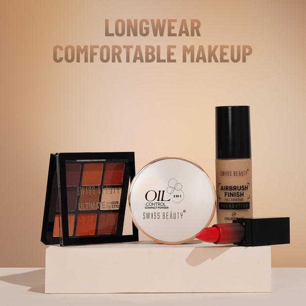 Swiss Beauty Oil Control Compact Powder