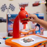 Kriiddaank Pixar Cars Tracing Projector Set for Kids