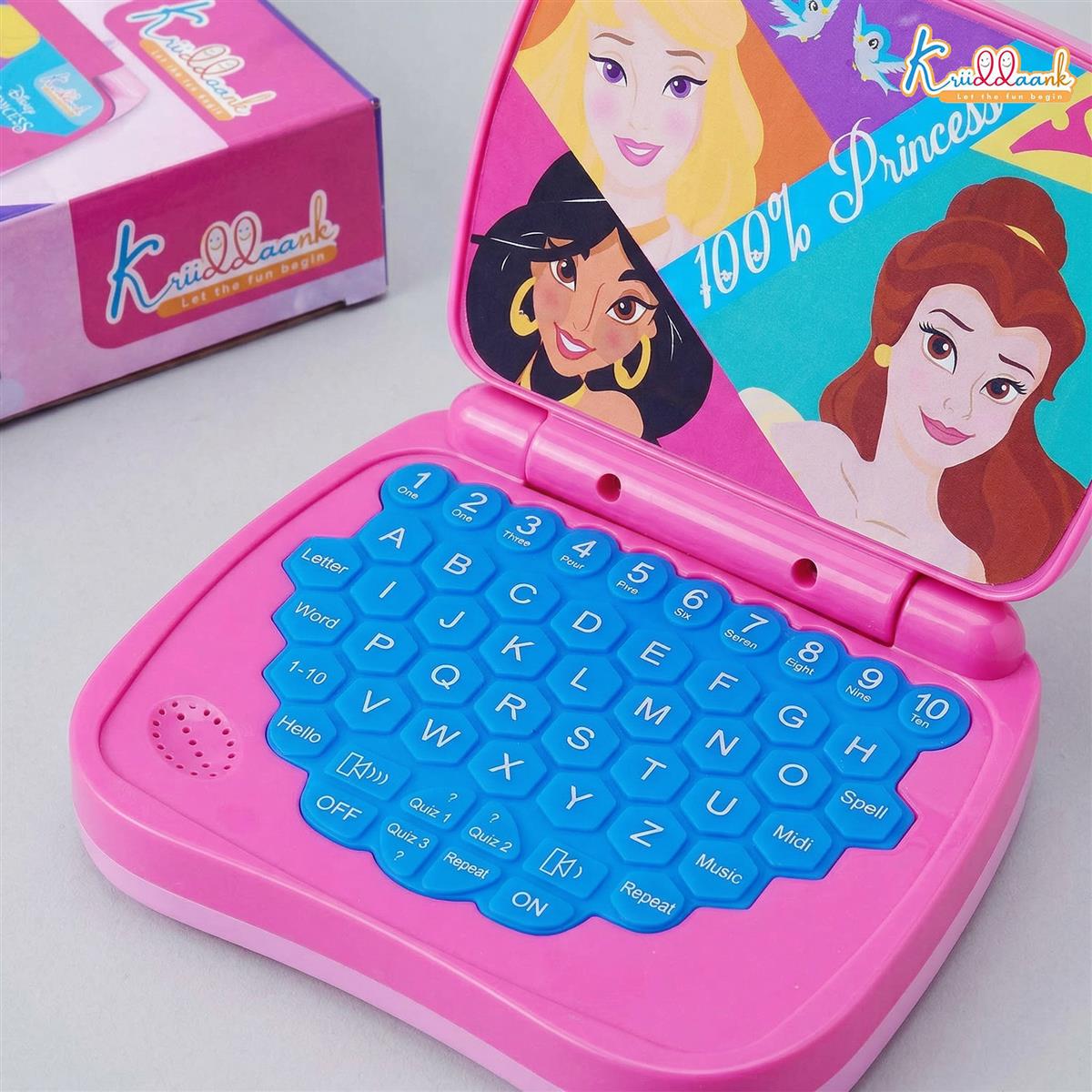 Kriiddaank Princess Educational Laptop for Kids