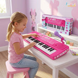 Kriiddaank Minnie Keyboard Piano for Kids - 37 Keys