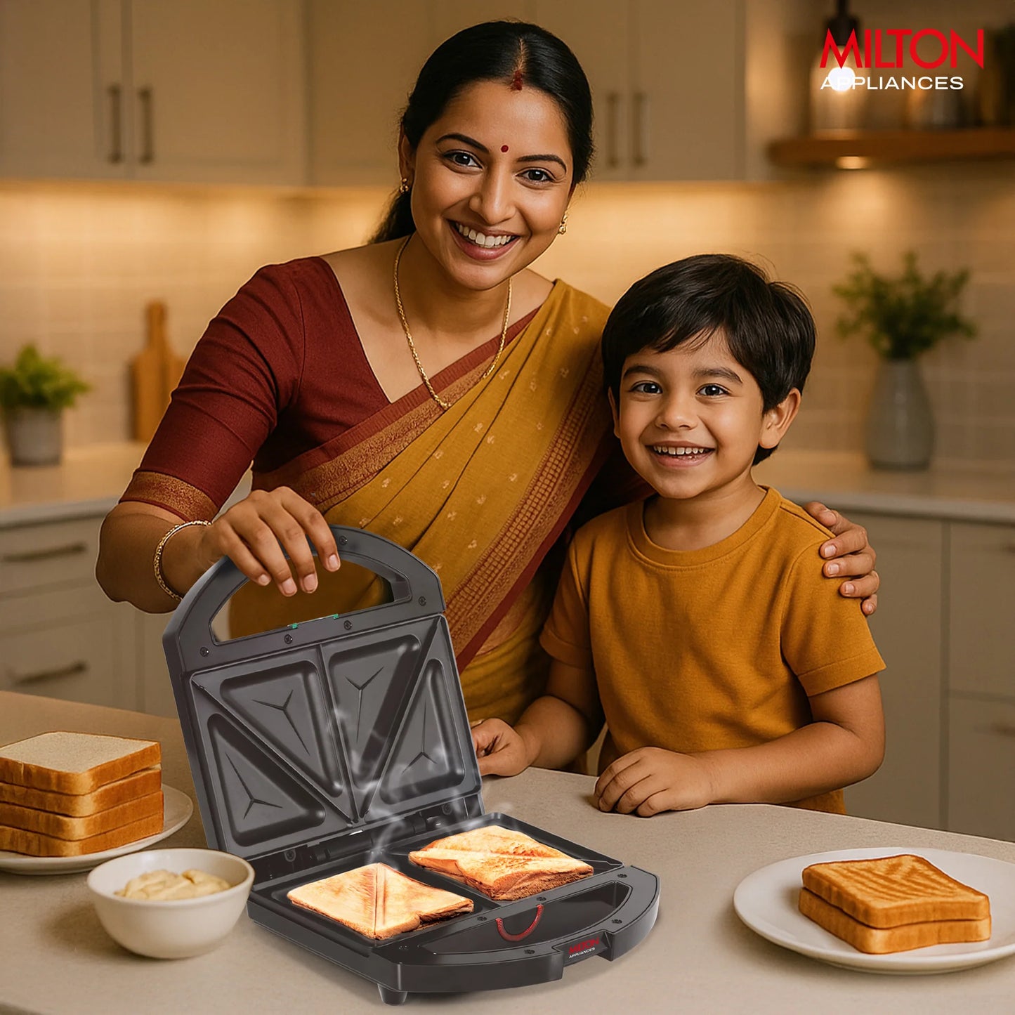 Milton Sandwich Maker HSM033