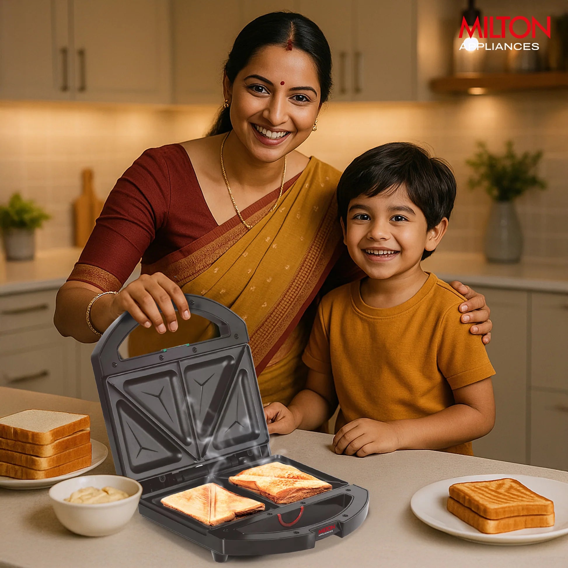 Milton Sandwich Maker HSM033