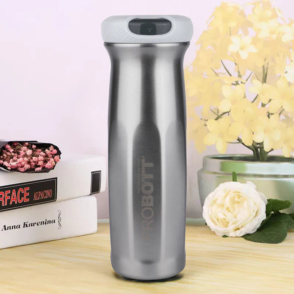 Probott Stainless Steel Water Bottle Silver 600ml