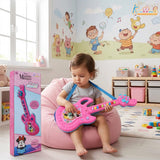 Kriiddaank Minnie Musical Guitar for Toddlers - Pink Sing