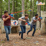 HW Thunder Storm Strike Blaster Toy Gun with Laser Pointer & 10 Soft EVA Darts, High-Velocity Multi