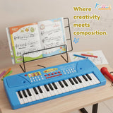 Kriiddaank Spiderman Keyboard Piano for Kids - 37 Keys
