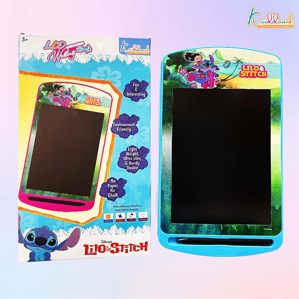Kriiddaank Stitch LCD Writing Tablet 10.5 Inch Blue