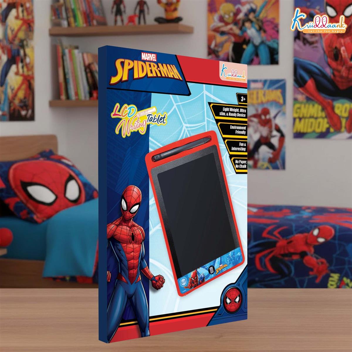 Kriiddaank Spiderman LCD Writing Tablet