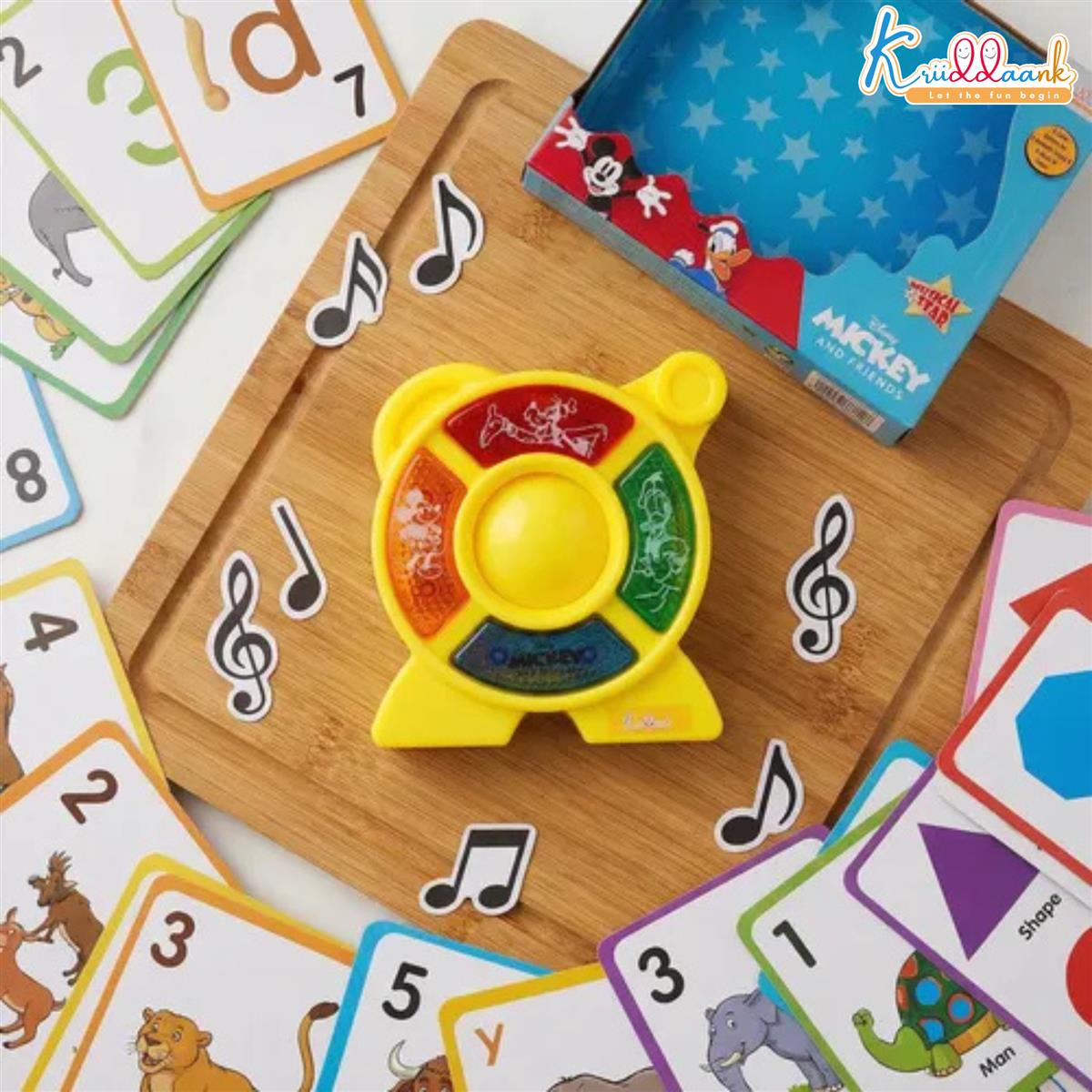 Kriiddaank Disney Mickey Mouse Clubhouse Theme Guitar Music Set  Fun
