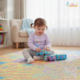 Kriiddaank Frozen Theme Remote Control Train Toy for Kids