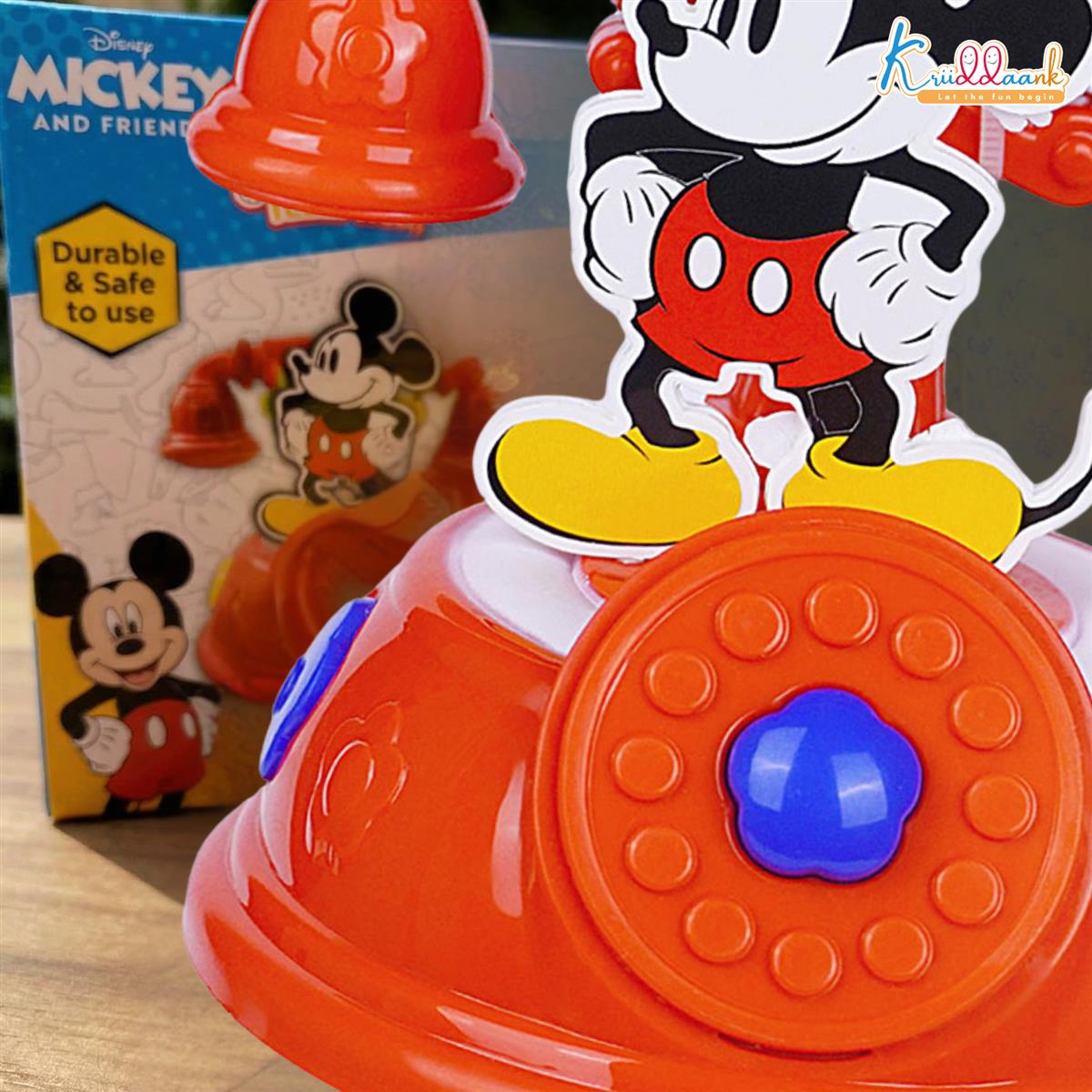 Kriiddaank Mickey Mouse Talking Telephone Toy for Kids