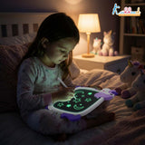 Kriiddaank 8.9" Unicorn LCD Writing Tablet for Kids, White