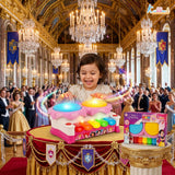 Kriiddaank Disney Princess Piano Drum Playset - Interactive Electronic Musical Toy