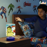 Kriiddaank Marvel Avengers Theme LED Table Lamp for Kids