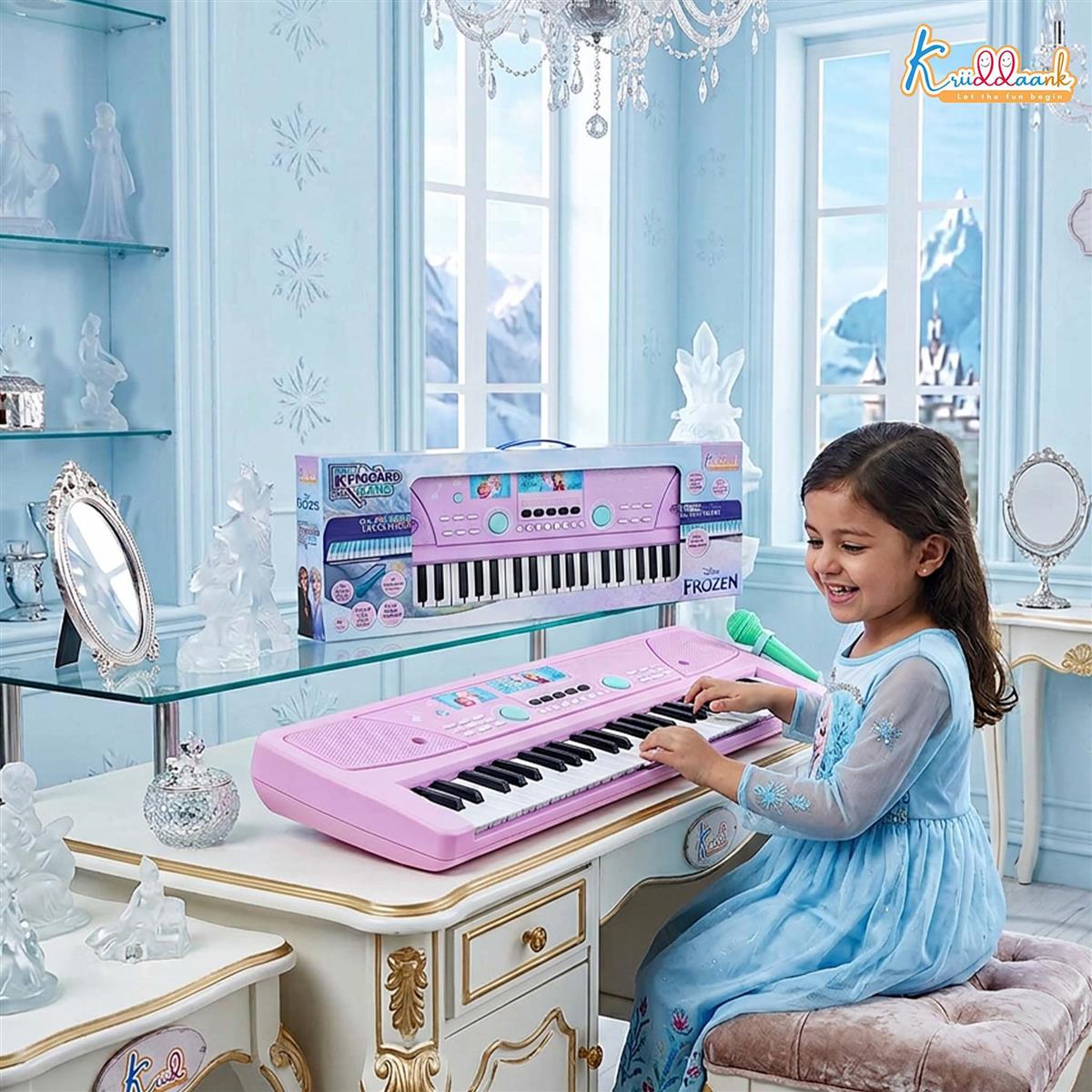 Kriiddaank Frozen Keyboard Piano for Kids with 50 Keys,