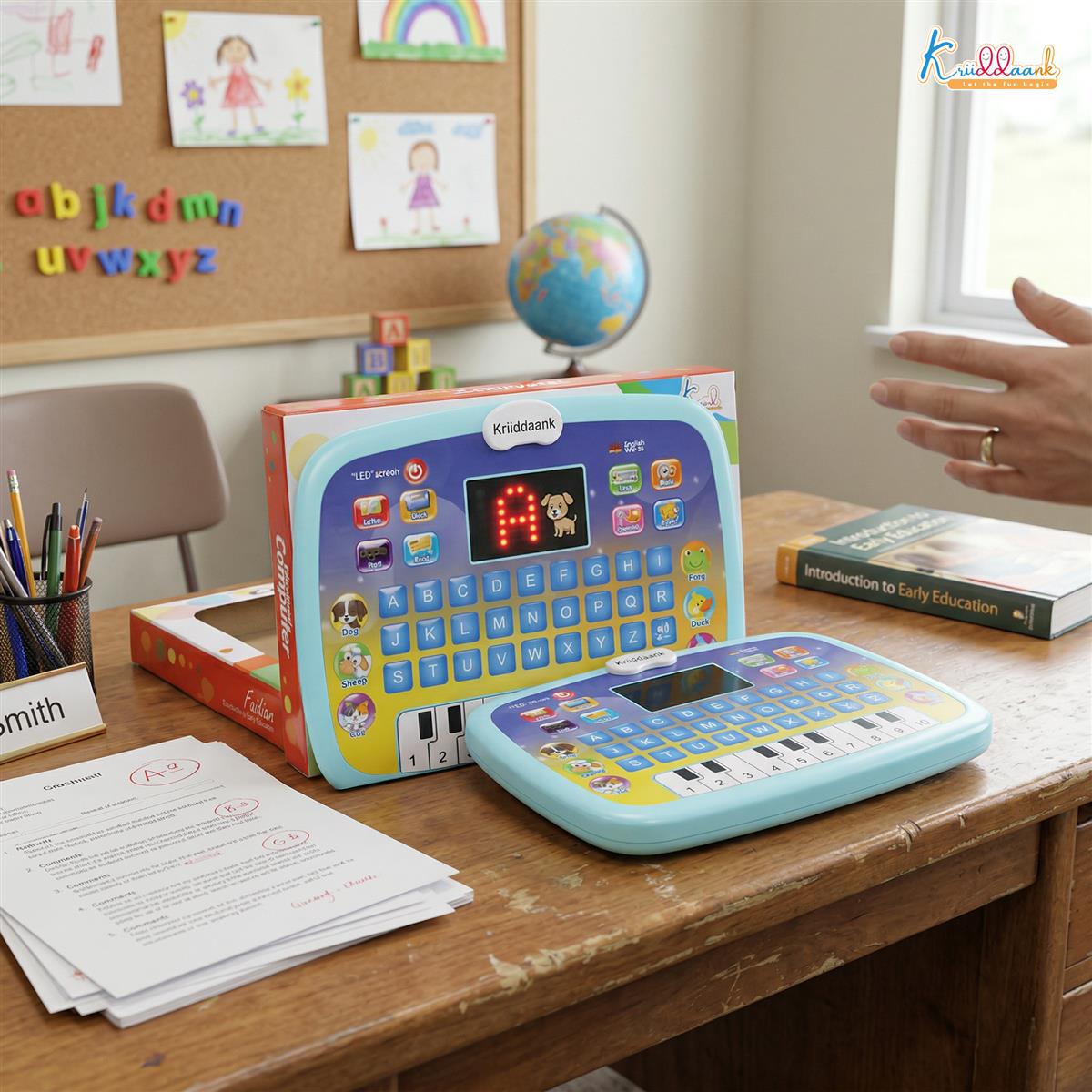 Kriiddaank Kids Learning Tablet , Multicolor
