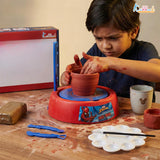 Kriiddaank Spiderman Pottery Wheel Modeling Set for Kids