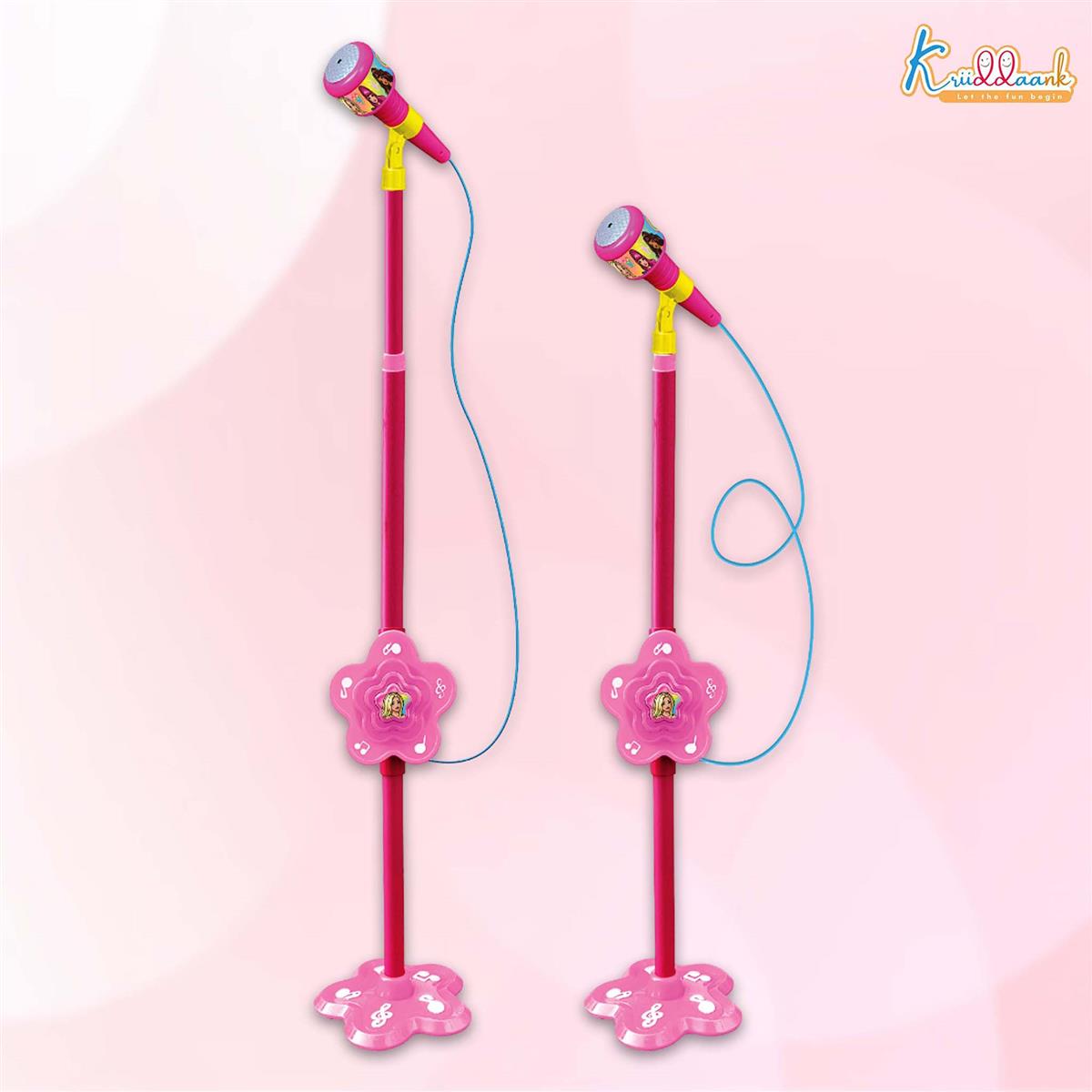 Kriiddaank Mattel Barbie Theme Microphone Pink