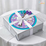 Kriiddaank Frozen 2-in-1 Double Fun Dartboard & Ludo Game for Kids - Safe Indoor Wall Target Shooting Game,