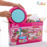 Kriiddaank Mattel Barbie Theme Pottery Wheel