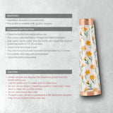 Milton Copper Delight Design Bottle Yellow Floral 915ML