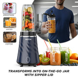 Milton MiniQ Mini Mixer Black 2Jar