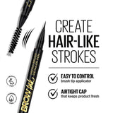 L.A. Girl Brow Ink Micro Brush Detailer Pen-Soft Brown