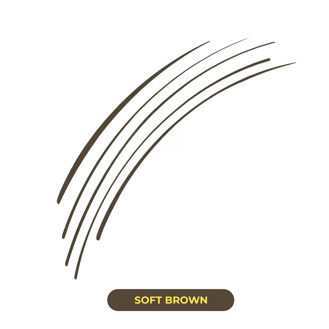 L.A. Girl Brow Ink Micro Brush Detailer Pen-Soft Brown