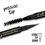 L.A. Girl Brow Ink Micro Brush Detailer Pen-Soft Brown