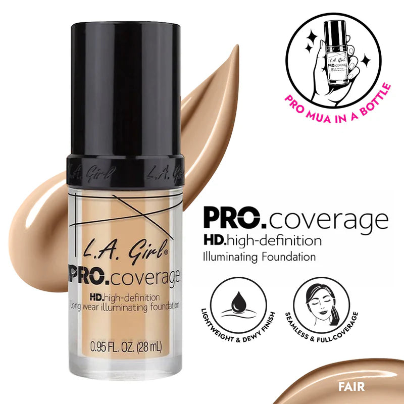 L.A. Girl Fair pro Coverage Illuminating Foundation
