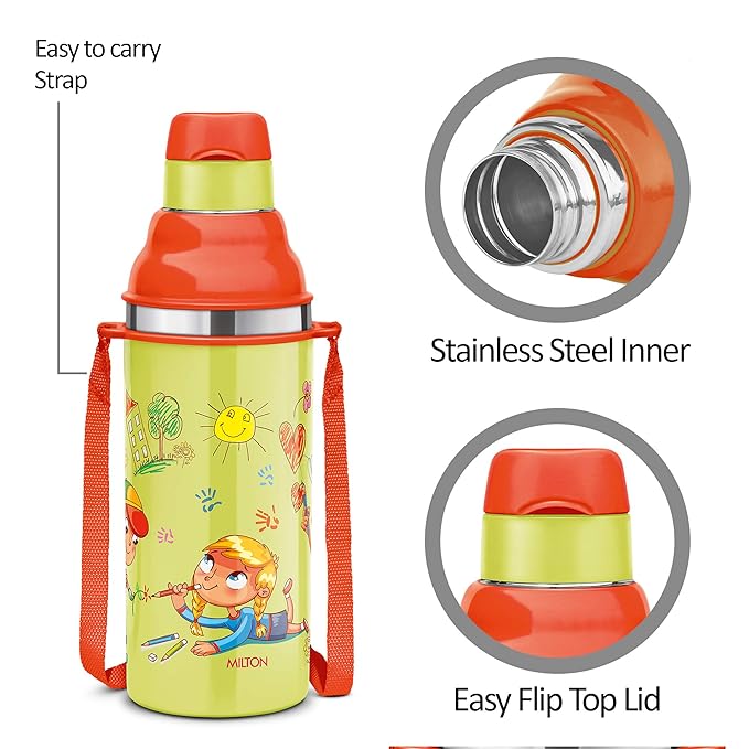 Milton Kool Stunner Kids Water Bottle Sea Green 400ML