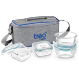 Milton All Fresh Borosilicate Omni Tiffin Grey