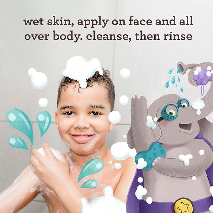 Aveeno Baby Kids Sensitive Skin Face & Body Wash - 532ML