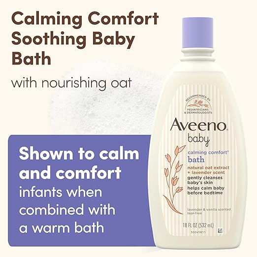 Aveeno Baby Calming Comfort Bath Lotion - 532ML