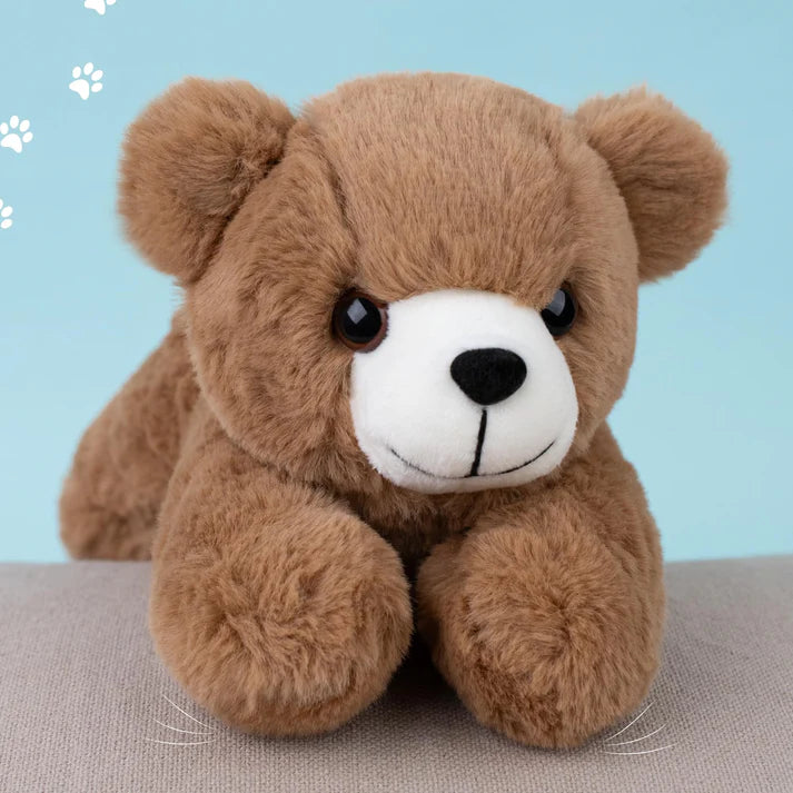 Mirada Floppy Bear Toy - Brown – 21cm