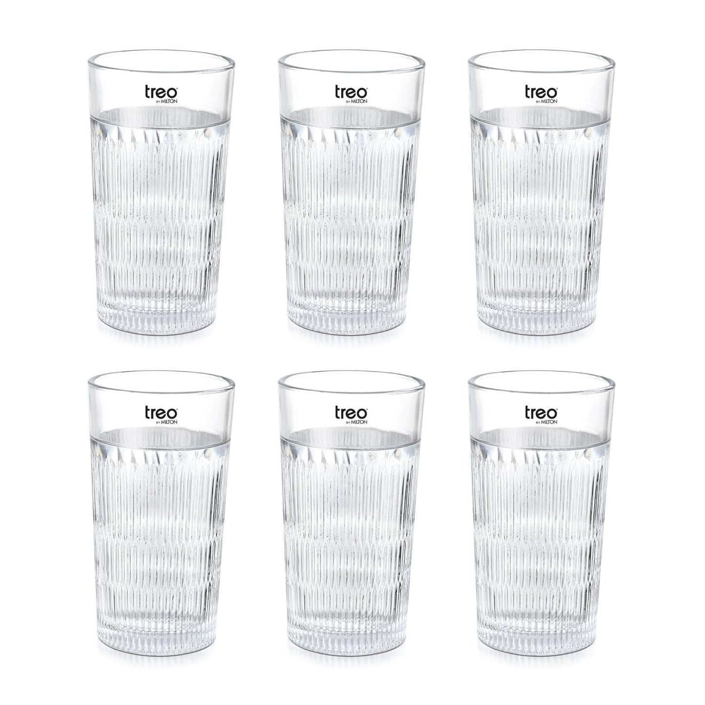 Milton Elix Tumbler 6pcs set Water - 290ML