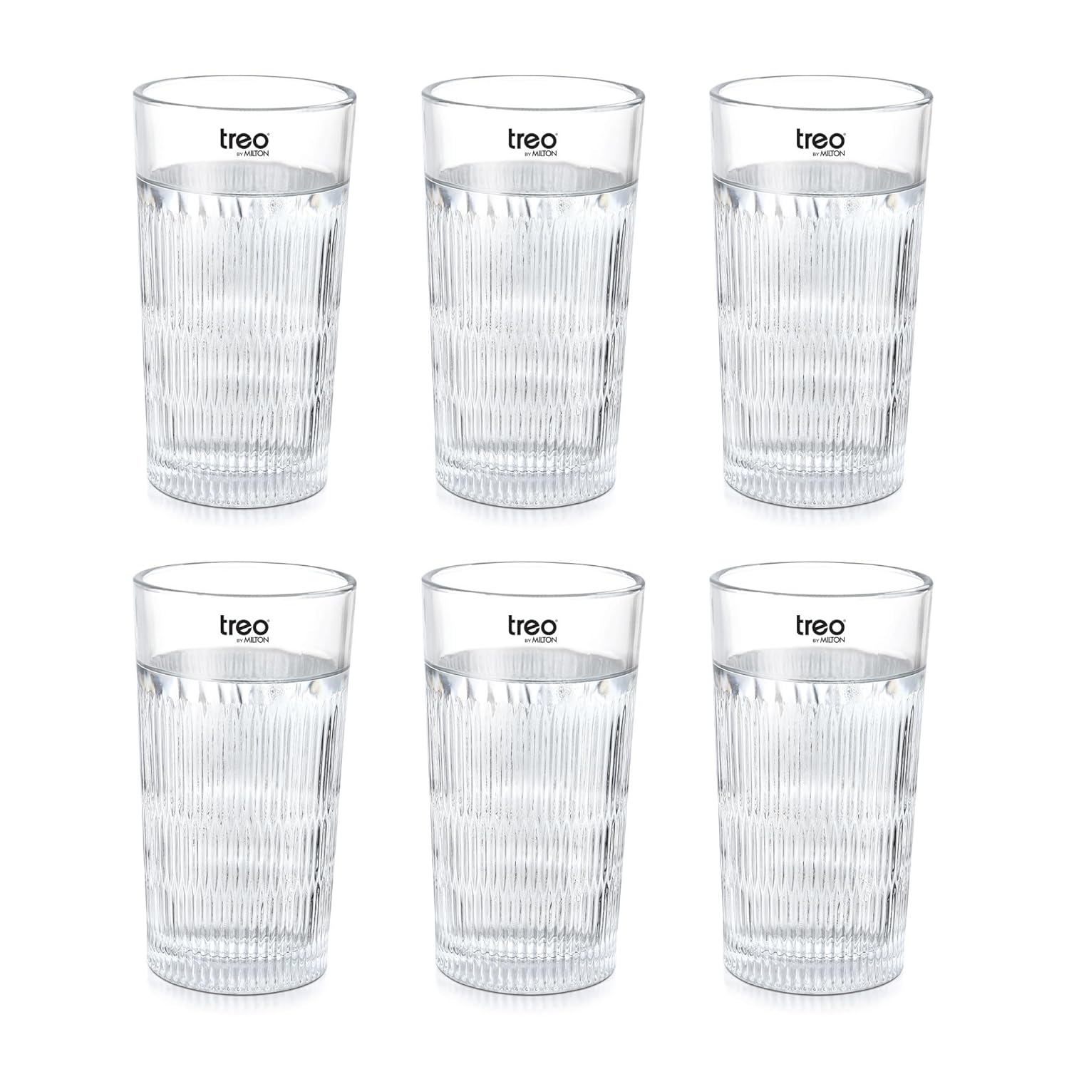 Milton Elix Tumbler 6pcs set Water - 290ML