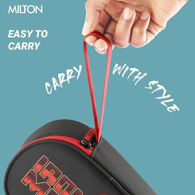 Milton Marvel Power Bite Kids Tiffin Black