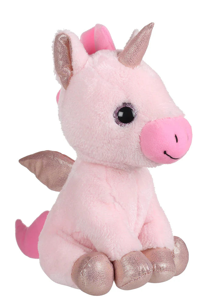 Mirada Unicorn with Wings Toy - Pink – 25cm