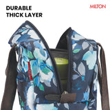 Milton Floral Lunch Bag Blue