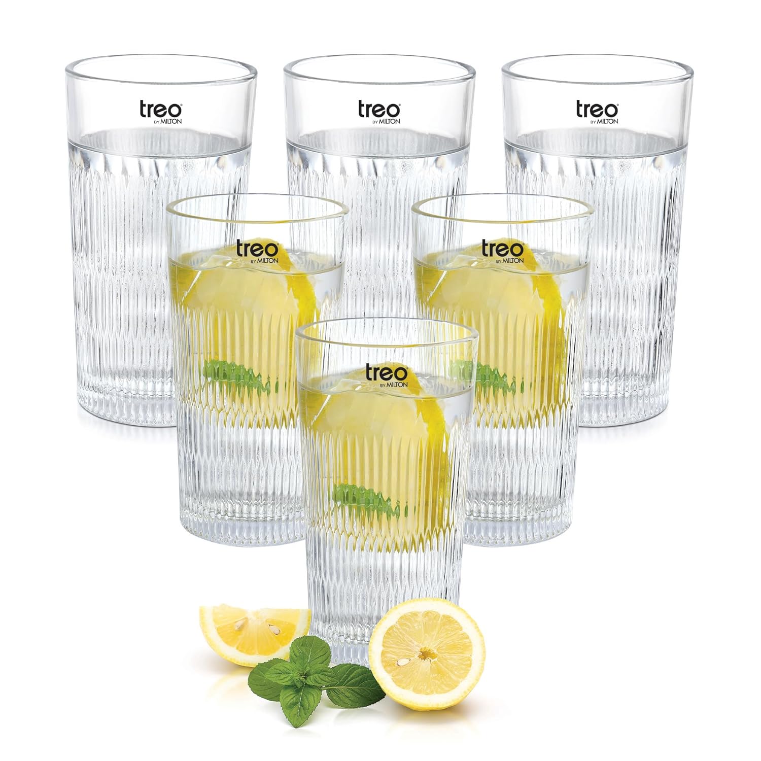 Milton Elix Tumbler 6pcs set Water - 290ML
