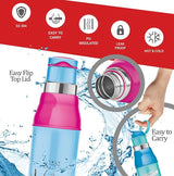 Milton Kool Steelight Stainless Steel Bottle Cyan