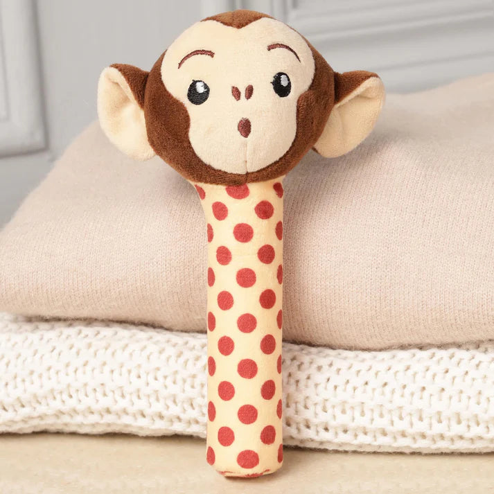 Mirada Monkey Rattle Toy – 18cm
