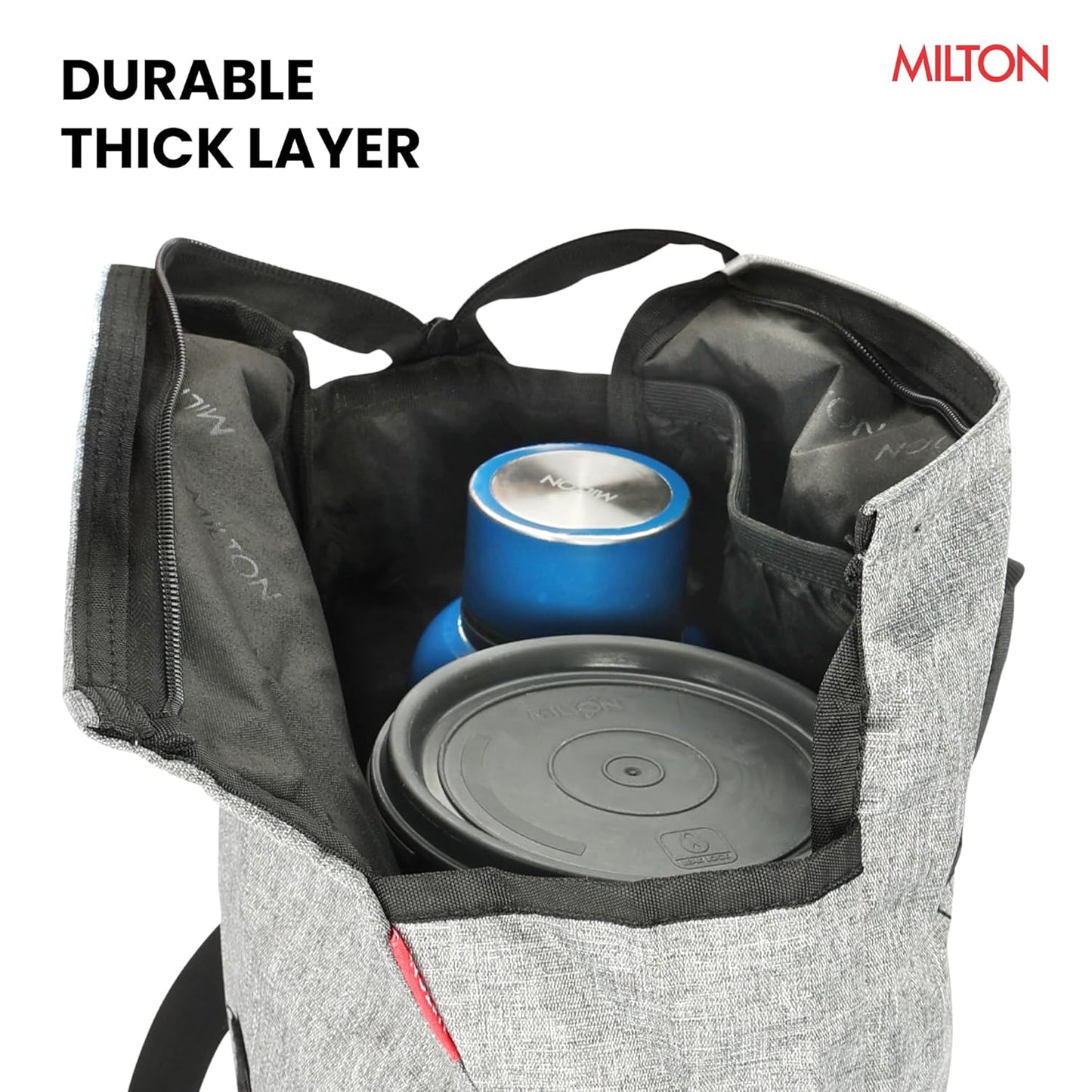 Milton Flex Lunch Bag Grey