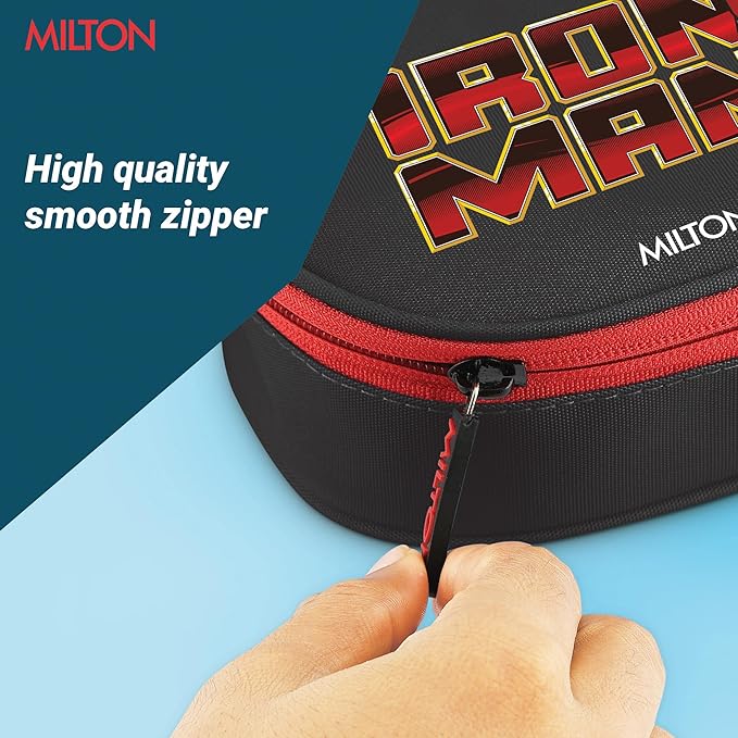 Milton Marvel Power Bite Kids Tiffin Black