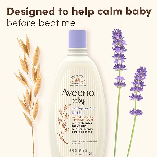 Aveeno Baby Calming Comfort Bath Lotion - 532ML