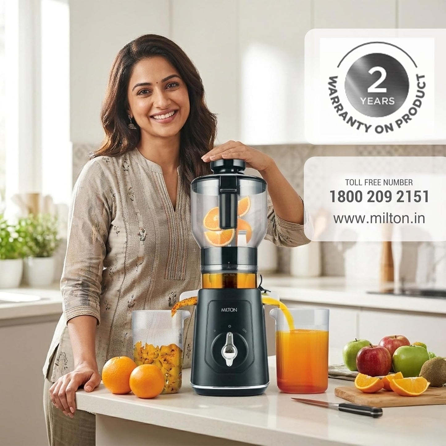 Milton Fresh Press Slow Juicer