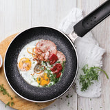 Milton Granito Non Induction Fry Pan Burgundy