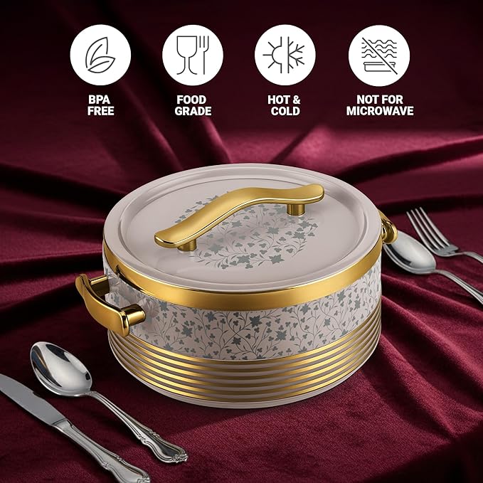 Milton Insignia Casserole Beige Jr Set of 3 - 400 ML/ 750 ML/ 1250 ML