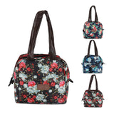 Milton Floral Lunch Bag Black